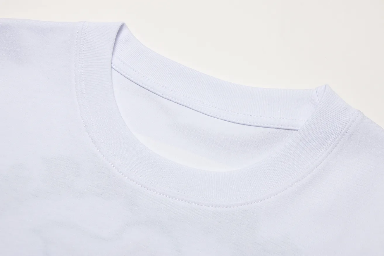 P150 Chrome Hearts Chrome Hearts Sanskrit Cross Embroidery Short Sleeve Size: SMLXL Color: Black White